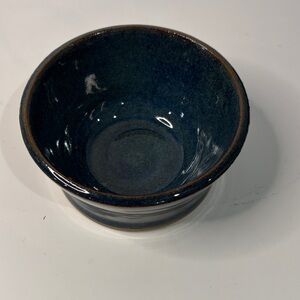 New Handcrafted Blue Pottery Bowl